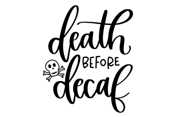 Death Before Decaf: Graphics & Crafts Design Review