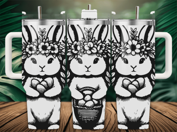 Easter Floral Tumbler Graphics Review for Tumbler Wraps
