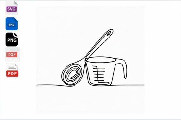 Line Art Graphics for Branding and Crafts