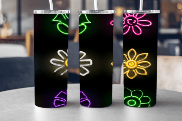 Neon Tumbler Wrap Sublimation: Graphics & Tumbler Wraps Review