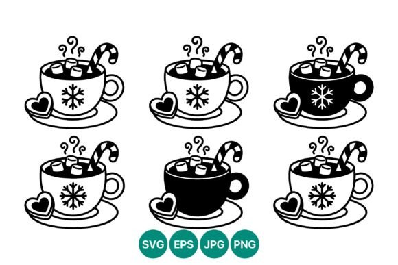 Steaming Cup Graphics and Illustrations Review