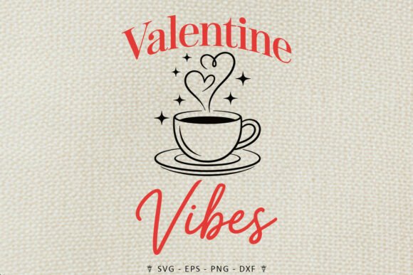 Valentine Vibes Coffee SVG: Graphics & Crafts Brand Design Review